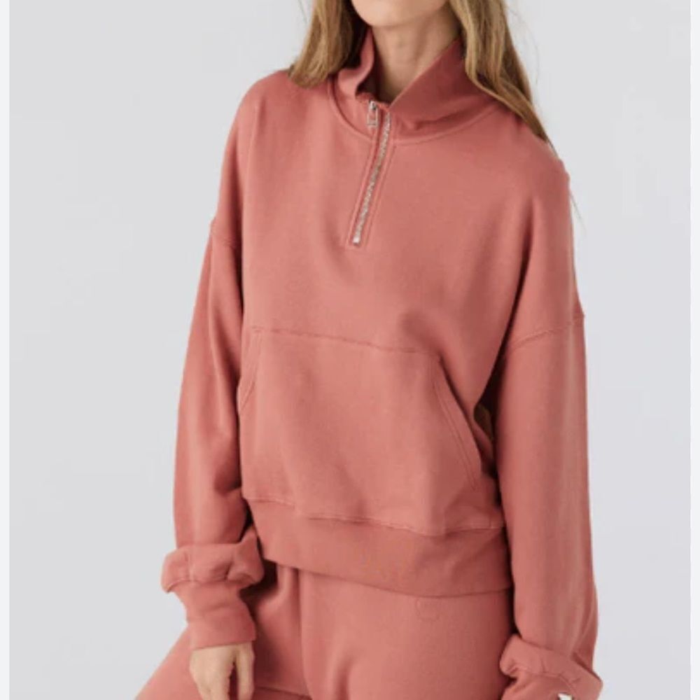 NWT Sol Angeles Sol Waves Half Zip Fleece